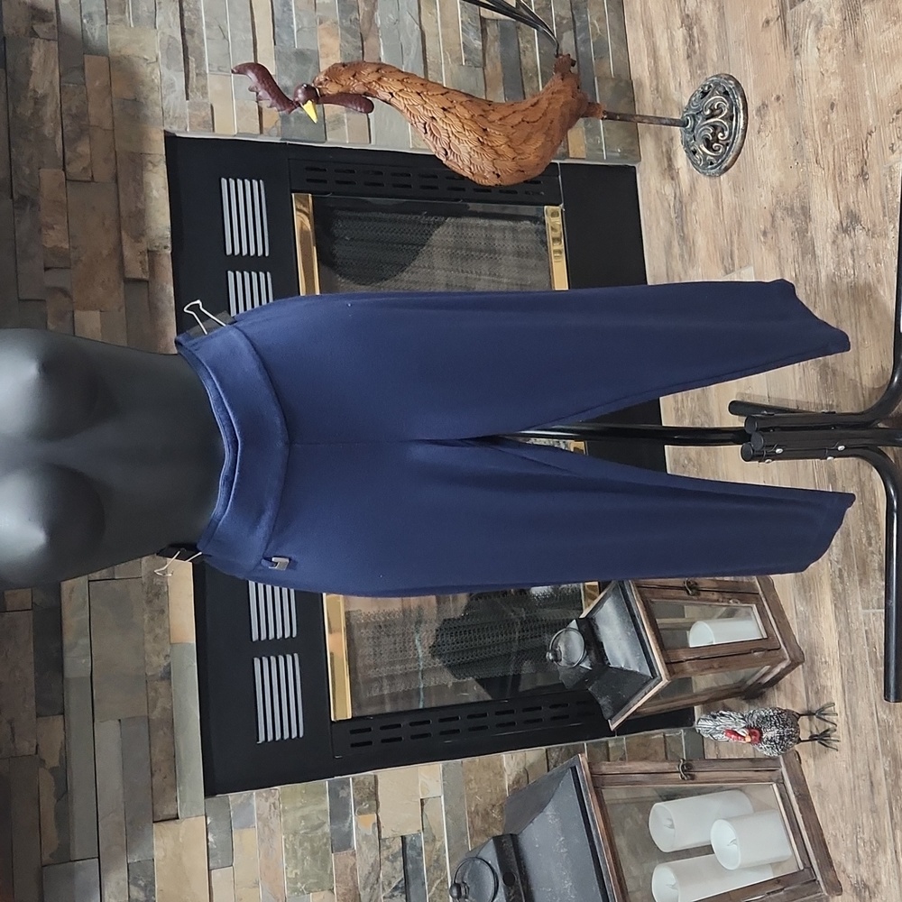 Zoe and Phoebe Navy Blue Pull On Pants